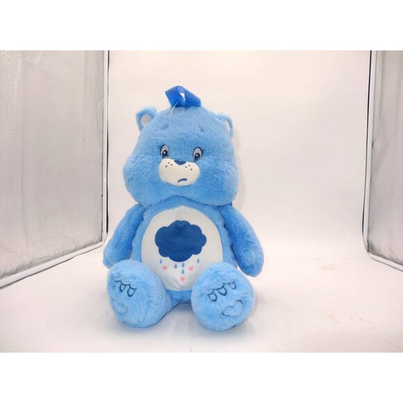 Other - Care Bears Grumpy Blue 17" Plush Mini Backpack Pouch Bag Tote